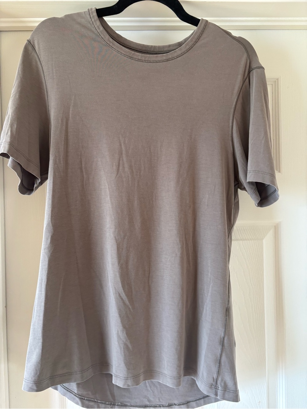 lululemon athletica Short-Sleeve Crew Tee in Taupe